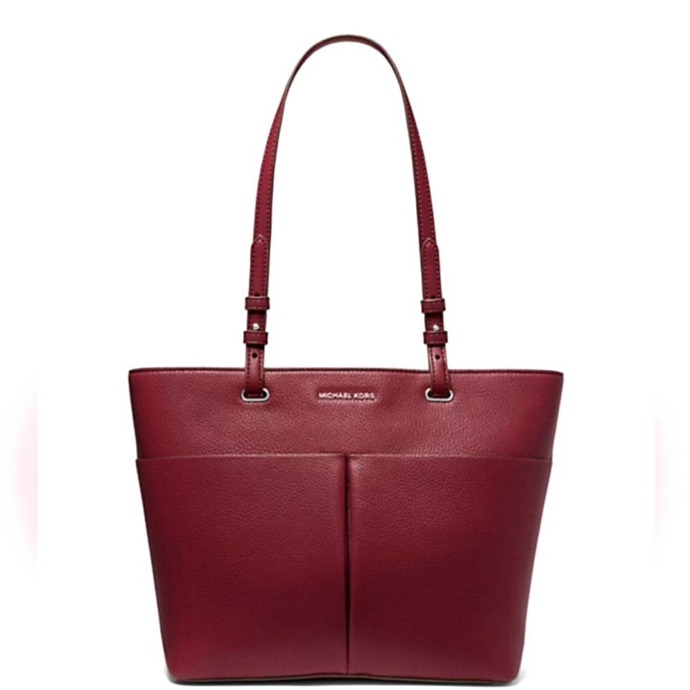 Michael Kors Bedford Burgundy  XL Shoulder Bag Purse  NWOT